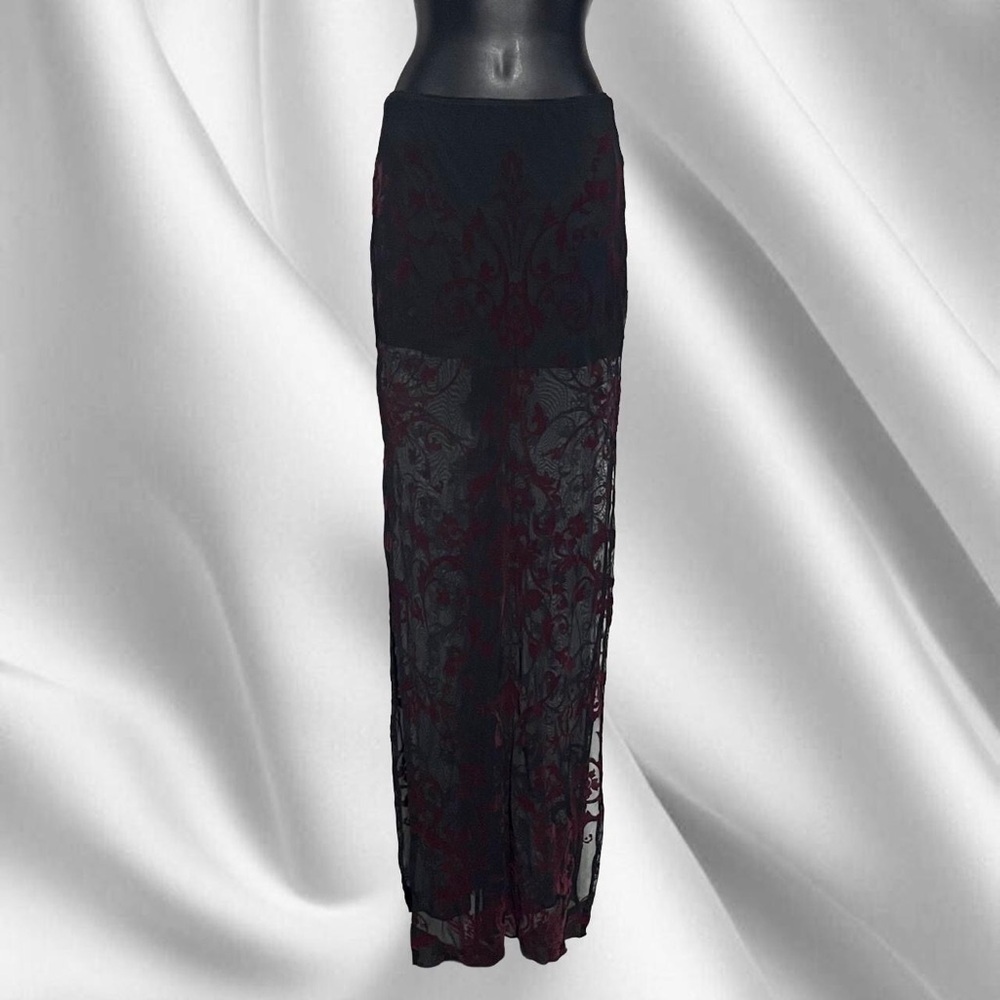 Widow Death Unites Us Maxi Skirt - Picture 1 of 5
